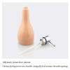 NTIYOU Countertop Soap Dispensers Soap Dispenser Bathroom Accessories Hotel Decor,Creative Ceramic Emulsion Bottle Manual Glossy Ceramic Simple Fashion Home & Kitchen(Green) view 3
