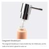 NTIYOU Countertop Soap Dispensers Soap Dispenser Bathroom Accessories Hotel Decor,Creative Ceramic Emulsion Bottle Manual Glossy Ceramic Simple Fashion Home & Kitchen(Green) view 4