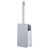 Toilet Brush Holder Toilet Brush,Toilet Brush Holder,Home Toilet Bowl Cleaner Brush with Toilet Holder Spinning Deep Cleaning for Toilet Grey White Toilet Brush Holders(A) view 1