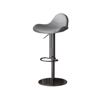 JOYNOW Bancos para Barra Fashion Light Luxury Bar Chair Household Swivel Lift High Chair Bar Stool Stainless Steel Island Chair High Top Bar Stools(E)