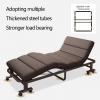 Fold up Beds for Adults with Pulleys Multi Angle Head and Foot Tilt Adjustment Space Saving Guest Bed Queen Size Folding Bed with Boosters Spring(187 * 70 * 35cm) view 4