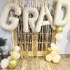 YUNSHANGMO Letter balloons 40 Inch Cream White Alphabet Balloons Beige Giant Foil for Wedding, Birthday, Bridal or Baby Shower Party Letter F Balloon view 3
