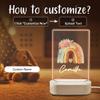 coolenious Personalized Baby Gifts for Boys, Girls, Personalized Baby Night Light, Custom Nursery Night Light for Kids, Custom Baby Night Light for Kids, Personalized Birthday Gift for Baby, Kids view 3