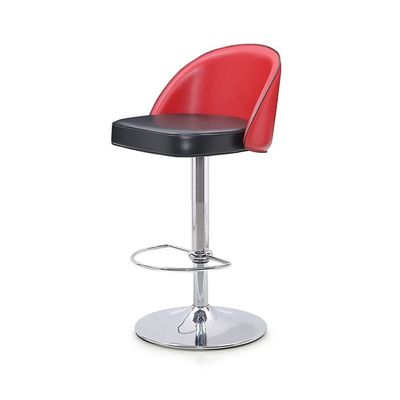 SONGCHAO Bar Stools Modern Home Minimalist Bar Chair Rotating Lifting Comfortable Chair High Stool Leather Bar Chair Leisure Bar Chair Stools for Kitchen Counter(A)