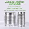 150mm flexible ducting,150mm ducting kit,Ventilation Duct Hose High Temperature Long Flexible Aluminum Air Ducting(Size :150mm)(2m) view 2