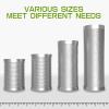 150mm flexible ducting,150mm ducting kit,Ventilation Duct Hose High Temperature Long Flexible Aluminum Air Ducting(Size :150mm)(2m) view 4
