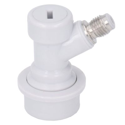 Ball Lock Beer Keg Disconnect, Stainless Steel Leak Rustproof Barbed Ball Lock Fitting for Home Brewing Beer Keg System