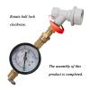 Ball Lock Beer Keg Disconnect, Stainless Steel Leak Rustproof Barbed Ball Lock Fitting for Home Brewing Beer Keg System view 3