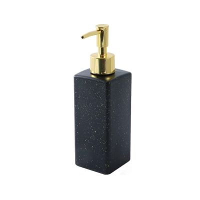 NTIYOU Countertop Soap Dispensers Soap Dispenser Travel Glass Soap Dispenser Kitchen SinkBathroomRefillable Soap DispenserRefillable Soap Dispenser Home & Kitchen(Black)