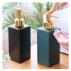 NTIYOU Countertop Soap Dispensers Soap Dispenser Travel Glass Soap Dispenser Kitchen SinkBathroomRefillable Soap DispenserRefillable Soap Dispenser Home & Kitchen(Black) view 4