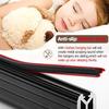 Top Mounted Closet Rod,Heavy Duty Closet Rod Ceiling Mount,35 55 75 95 125 145 155 Cm Long for Cloakroom Shower Balcony,Black,70cm/27.6in view 3