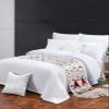 Jolunifun Valentine's Bed Runner Scarf Bedding Accessory for Cal King Size Bed,Soft Bed Scarves and Runners Stainproof Dustproof Bedroom Protector for Hotel,Gnomes Love Rose Flower Woodgrain 102"x20" view 3
