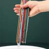 DJFKDYHPE Chopsticks Alloy Chopsticks 24cm Household Chopsticks One Person One Chopsticks Special Sushi Chopsticks Tableware Kitchen Supplies(8pairs) view 2