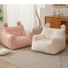 SABALON Lounge Sofa Children's Home Reading Small Sofa Balcony Bedroom Cute Single Tatami Lazy Sofa Lounge Sofa for Bedroom(1) view 2