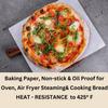 9x9 Inch Parchment Paper Squares 100 Sheets| Made is Usa | Worthy Liners Non-Stick Precut Baking Parchment, Perfect for baking and cooking view 2