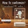 coolenious Personalized Baby Night Light, Custom Nursery Night Light for Kids, Personalized Baby Gifts for Boys, Girls, Custom Baby Night Light for Kids, Personalized Birthday Gift for Baby, Kids view 3