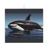 Orca Killer Whale Print Print Dish Drying Mat, Microfiber Kitchen Counter Mat, Slip Resistant Dishwashing Mat 16x18in view 1