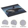 Orca Killer Whale Print Print Dish Drying Mat, Microfiber Kitchen Counter Mat, Slip Resistant Dishwashing Mat 16x18in view 4