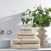 Arkwright Bathroom Hand Towels Set of 6 - (Bulk Case of 60) Super Soft 100% Cotton, 600 GSM Quick Dry & Absorbent, Luxury Bath Essentials for Hotels, Spa, Hosts, and Vacation Rentals, Alabaster Ivory view 3