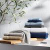 Arkwright Bathroom Hand Towels Set of 6 - (Bulk Case of 60) Super Soft 100% Cotton, 600 GSM Quick Dry & Absorbent, Luxury Bath Essentials for Hotels, Spa, Hosts, and Vacation Rentals, Alabaster Ivory view 4