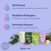 Happy Wax Outlet Warmer w/4oz Collection Pack of Scented Wax - Compact Wall Plug in Wax Melt Warmer w/Collection Pack of 2 2oz Scented Soy Wax Melts (Marble view 3