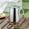 Frothing Pitcher, Stainless Steel Coffee Cup Milk Frothing Pitcher Jug with Lid Latte Coffee Art for Office Kitchen (600ml) view 3