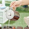 Frothing Pitcher, Stainless Steel Coffee Cup Milk Frothing Pitcher Jug with Lid Latte Coffee Art for Office Kitchen (600ml) view 4