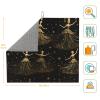 WZYWHJ women's nutcracker ballet xmas dance Pattern Drying Mat for Kitchen : Made of sponge Water absorbent, with lanyard for hanging 18 x 16 in, Black view 2