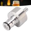 2Pcs Carbonation Co2 Beer Soda Ball Bottle Coupling Carbonate Stainless Steel for Keg Filling Forced Carbonation Steel Bottlecoupling Beverage 2 Pack Kegs Kegging view 3