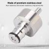 2Pcs Carbonation Co2 Beer Soda Ball Bottle Coupling Carbonate Stainless Steel for Keg Filling Forced Carbonation Steel Bottlecoupling Beverage 2 Pack Kegs Kegging view 4