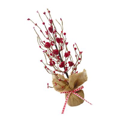 Valentine's Day Artificial Heart Table Tree Home Table Decor With Burlap Base Heart Table Centerpieces