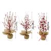 Valentine's Day Artificial Heart Table Tree Home Table Decor With Burlap Base Heart Table Centerpieces view 4