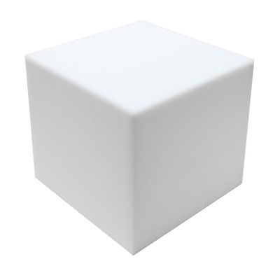 4" x 4" x 4" Acrylic Display Box  True 4-Inch Outer Dimensions  Medium Display Cube  Handmade  Premium Acrylic (White)