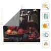 WZYWHJ Grapes and Wine Pattern Drying Mat for Kitchen : Made of sponge Water absorbent, With lanyard for hanging 18 x 16 in view 2