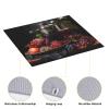 WZYWHJ Grapes and Wine Pattern Drying Mat for Kitchen : Made of sponge Water absorbent, With lanyard for hanging 18 x 16 in view 3