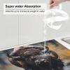 WZYWHJ North American bison Pattern Drying Mat for Kitchen : Made of sponge Water absorbent, With lanyard for hanging 18 x 16 in view 4