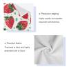 Haskirky Cute Strawberry 3 Piece Towel Set,Absorbent Soft Bath Towel Quick Dry Light Weight Hand and Washcloth Set for Gym Bathing Home Shower view 4