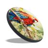 Parrot Set of 4 Stove Burner Covers - Premium Round Electric Stove Range Protectors,8 IN & 10 IN view 2