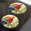 Parrot Set of 4 Stove Burner Covers - Premium Round Electric Stove Range Protectors,8 IN & 10 IN view 4