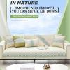 HomeLoft Basics Sofa Slipcovers Summer Ice Silk Sofa Cover Herringbone Non-Slip Sofa Covers Corner L Shape Washable 1/2/3 Seater Couch Slipcover, 70X150cm view 3