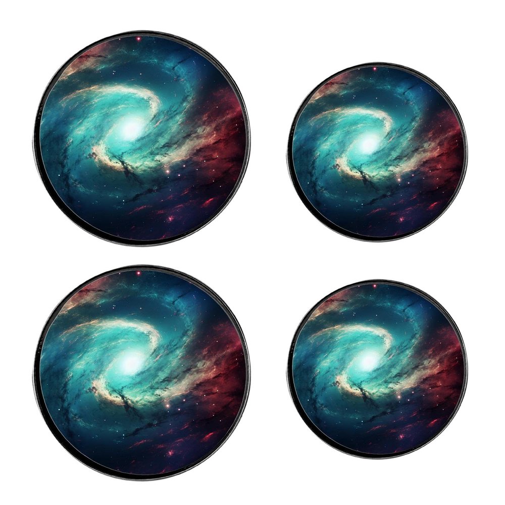Galaxy Set of 4 Stove Burner Covers - Premium Round Electric Stove Range Protectors,8 IN & 10 IN