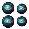 Galaxy Set of 4 Stove Burner Covers - Premium Round Electric Stove Range Protectors,8 IN & 10 IN view 1
