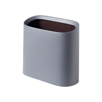 YUXING1205 Trash Can Narrow Slit Trash Can Household Creative Living Room Modern Minimalist Bathroom Toilet Kitchen Lidless Slit Paper Basket Kitchen Trash Can(Blue), wanghairong158