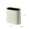 YUXING1205 Trash Can Narrow Slit Trash Can Household Creative Living Room Modern Minimalist Bathroom Toilet Kitchen Lidless Slit Paper Basket Kitchen Trash Can(Blue), wanghairong158 view 2