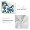 Haskirky Blueberry 3 Piece Towel Set,Absorbent Soft Bath Towel Quick Dry Light Weight Hand and Washcloth Set for Gym Bathing Home Shower view 4