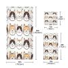 Haskirky Cute Cats 3 Piece Towel Set,Absorbent Soft Bath Towel Quick Dry Light Weight Hand and Washcloth Set for Gym Bathing Home Shower view 3