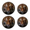 Tiger Set of 4 Stove Burner Covers - Premium Round Electric Stove Range Protectors,8 IN & 10 IN view 1
