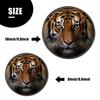Tiger Set of 4 Stove Burner Covers - Premium Round Electric Stove Range Protectors,8 IN & 10 IN view 3