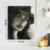 11x14 Western Wall Art Canvas Print (Calinda Cowgirl) view 2