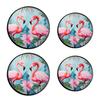 Butterfly Set of 4 Stove Burner Covers - Premium Round Electric Stove Range Protectors,8 IN & 10 IN view 1
